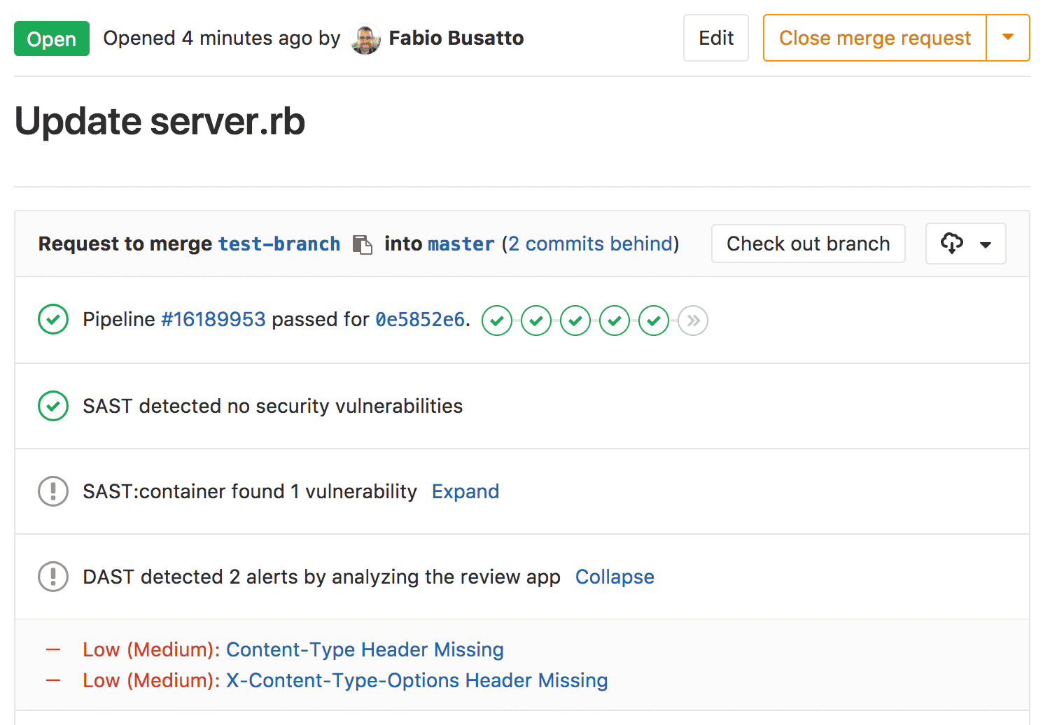 Dynamic Application Security Testing (DAST)