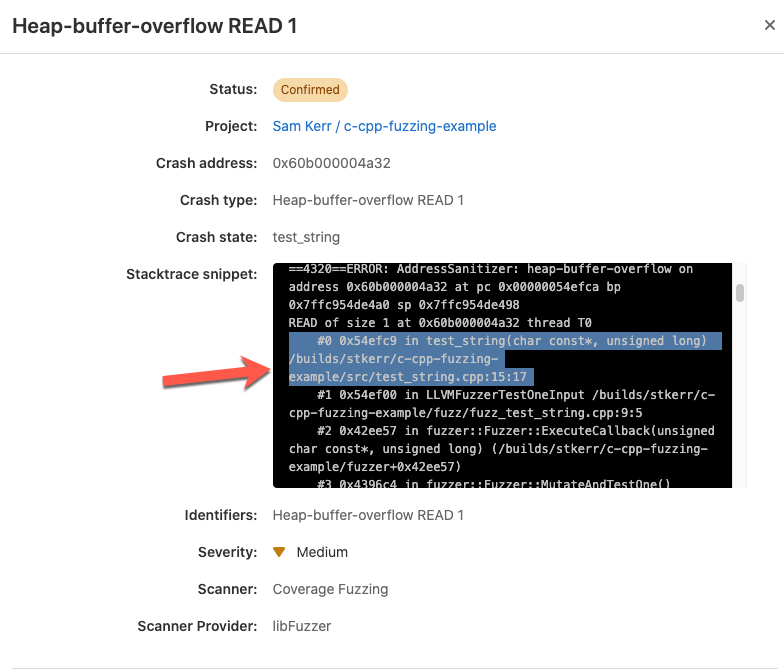 Coverage-guided fuzz test results are now human-readable