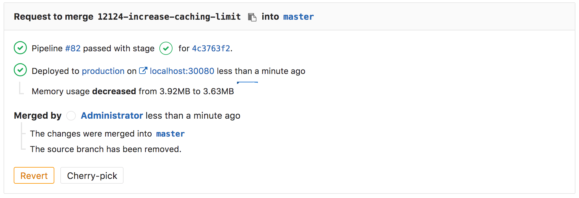 Performance Impact of Merge Requests now Quantified