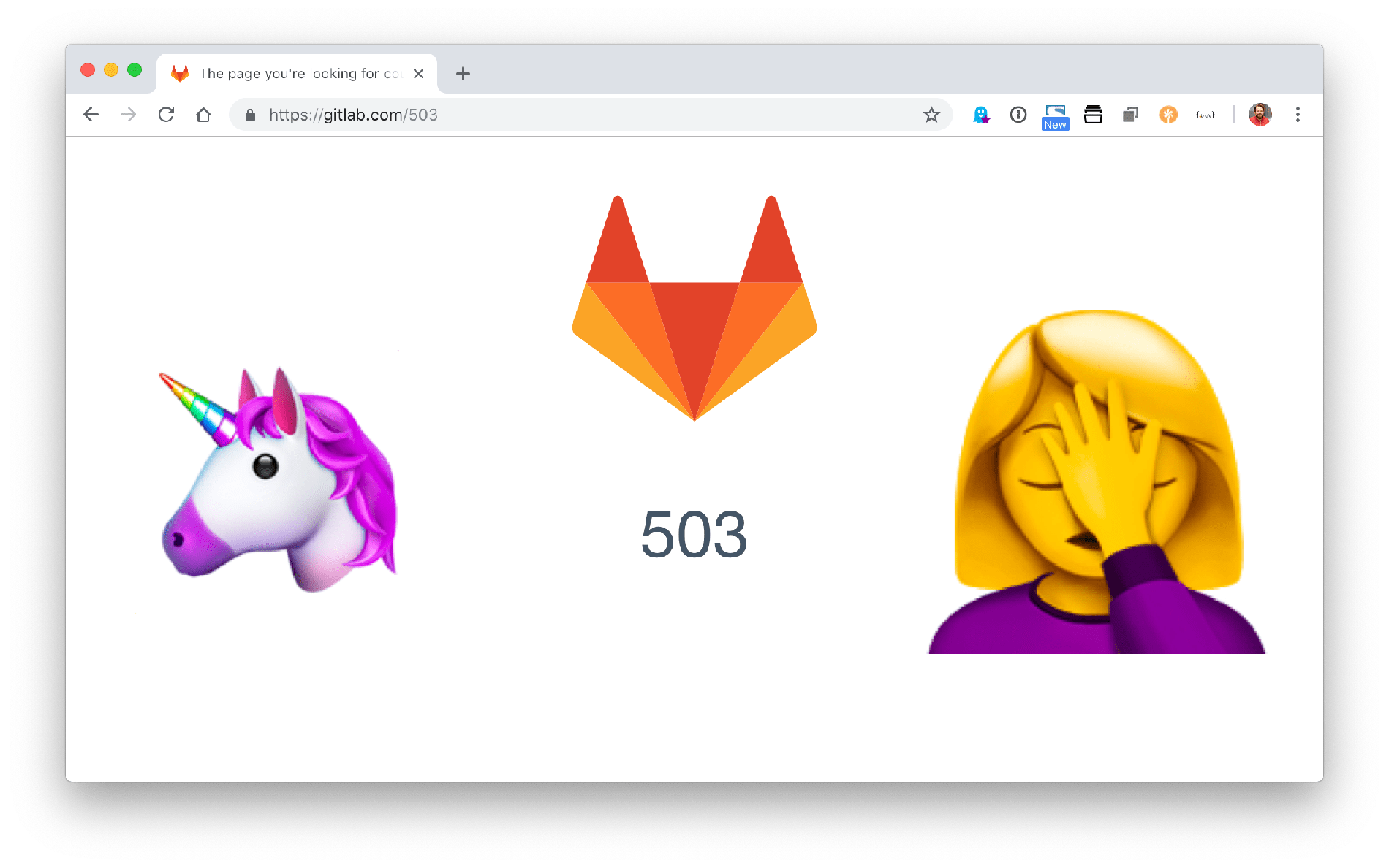 HTTP 503 Status GitLab